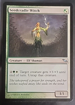 Magic MTG - Seedcradle Witch - Shadowmoor - Image 1