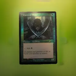 Llanowar Elves Foil Dominaria United Promos NM 2023 - Image 3