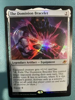 The Dominion Bracelet Edge of Eternities Foil Promo Mtg NM Edge Of Eternity - Image 1