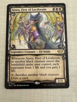Magic The Gathering: Ayara, First Of Locthwain. NM. Regular. - Image 2