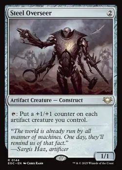 1x Steel Overseer NM Eng MTG - Edge of Eternities EDH - Image 1