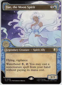 MTG Yue, the Moon Spirit (Showcase) Normal NM Avatar: The Last Airbender Magic 3 - Image 1