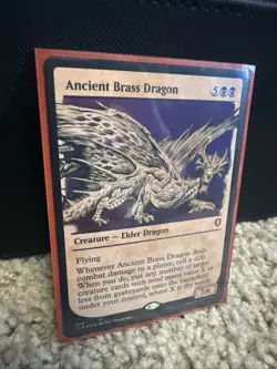 Ancient Brass Dragon (Showcase) Commander Legends: Battle for Baldur's Gate - Image 1