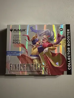 Magic The Gathering TCG Final Fantasy Factory Sealed Collector Booster - Image 1