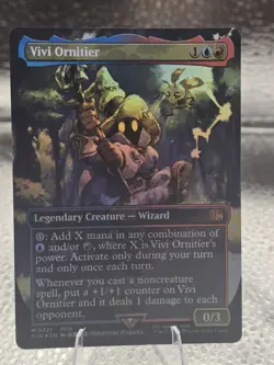 Magic the Gathering Vivi Ornitier (Borderless) Final Fantasy Foil NM - Image 1