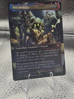 Magic the Gathering Vivi Ornitier (Borderless) Final Fantasy Foil NM - Image 2