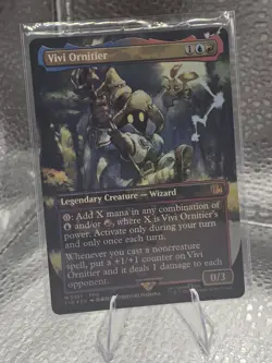 Magic the Gathering Vivi Ornitier (Borderless) Final Fantasy Foil NM - Image 3