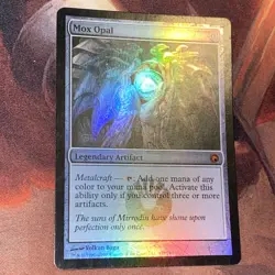 Mox Opal X1 Mtg Scars Of Mirrodin Foil Lp - Image 1