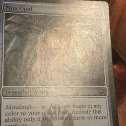 Mox Opal X1 Mtg Scars Of Mirrodin Foil Lp - Image 2