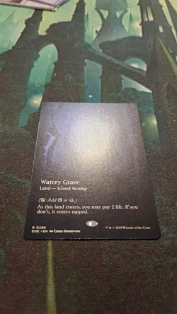 Watery Grave Borderless Edge of Eternitiy EOE Magic the Gathering MtG - Image 2