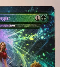 Aerith's Curaga Magic - Heroic Intervention (Rainbow Foil) Secret Lair Drop Foil - Image 3