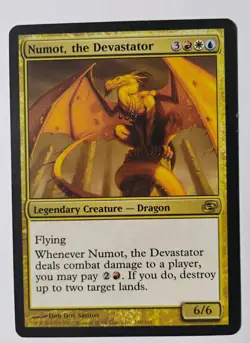 Numot, the Devastator MTG, Planar Chaos, Rare, LP - Image 1
