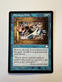 Paradigm Shift - RESERVED LIST - MTG Weatherlight - LP - Image 1