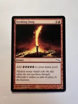 Seething Song - MTG Mirrodin - LP - Image 1