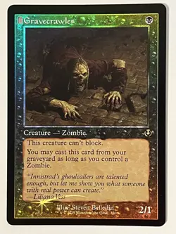 Gravecrawler (Retro Frame) Innistrad Remastered Foil MTG NM - Image 1