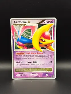 Cresselia Lv.X 103/106 Holo Ultra Rare Pokemon TCG Great Encounters Card MP - Image 1