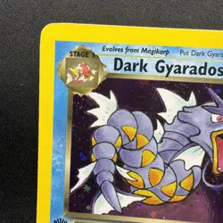 Pokemon - Dark Gyarados 8/82 Team Rocket Holo - 1st Edition! - Image 2