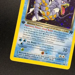 Pokemon - Dark Gyarados 8/82 Team Rocket Holo - 1st Edition! - Image 5