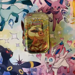 Pokemon TCG Prismatic Evolutions Mini Tin - Flareon - NEW/SEALED - Image 1
