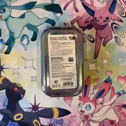 Pokemon TCG Prismatic Evolutions Mini Tin - Flareon - NEW/SEALED - Image 2