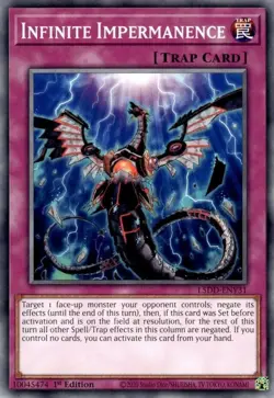 x3 Infinite Impermanence - L5DD-ENY31 - Common - 1st Edition Yu-Gi-Oh! M/NM - Image 1