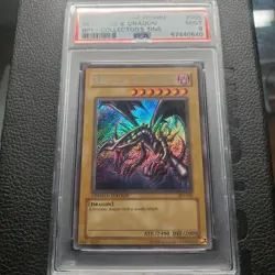 2002 Yu-Gi-Oh Promo Red Eyes B. Dragon BPT - Collectors Tin #005 PSA 9 - Image 4