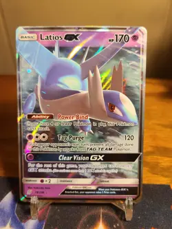 Latios GX Unified Minds 78/236 Ultra Rare Holo SM Pokemon TCG Near Mint Card - Image 1