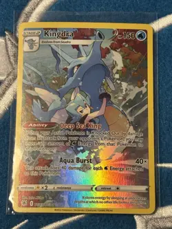 Pokemon TCG Kingdra Astral Radiance Holo Card TG03/TG30 Near Mint Condition - Image 1