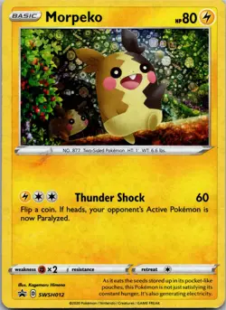 Morpeko - - SWSH: Sword & Shield Promo Cards SWSH012 - Promo - NM Pokemon TCG - Image 1
