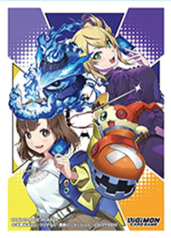 Digimon Card Game: Official Sleeve 2025 Version 1.0 (Arisa & Violet) - Image 1