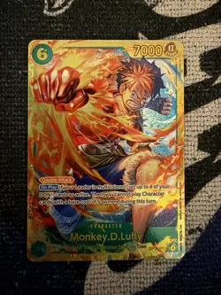 Monkey D. Luffy OP13-118 SEC Carrying on His Will One Piece Card English - Image 1