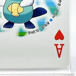 Pokemon Oshawott Playing Cards Poker Black Reshiram Nintendo Japanese Japan Rare - Image 5