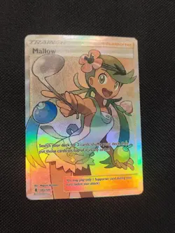 Pokemon TCG Mallow Guardians Rising Holo Full Art Ultra Rare Card 145/145 - Image 1