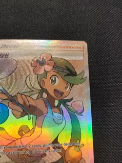 Pokemon TCG Mallow Guardians Rising Holo Full Art Ultra Rare Card 145/145 - Image 3