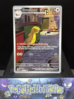 Pokemon Card Gumshoos 153/132 Illustration Rare Mega Evolution Base Set NM - Image 1