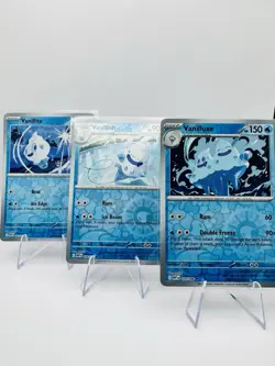 Vanillite 027/086, reverse holo- English -Pokemon TCG Card. NM, White Flare ETB - Image 1