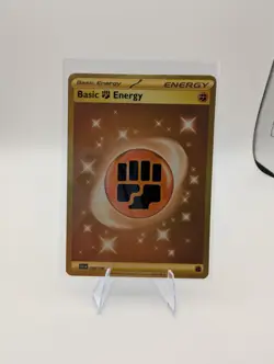 Pokemon TCG Basic Fighting Energy Scarlet & Violet-Base Set Holo Card 258/198 - Image 1