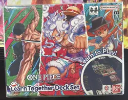 ONE PIECE CARD GAME: LEARN TOGETHER DECK SET LD-01 - (SEALED, ENGLISH) - Image 1
