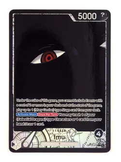 Imu OP13-079 Manga Leader Rare One Piece Card English Carrying On His Will - Image 1