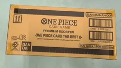 One Piece Card Game PRB-02 One Piece Card The Best 2 Booster Box Case Sealed - Image 1