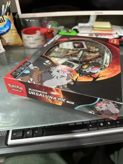 Pokemon Bloodmoon Ursaluna ex Box TCG Trading Card Game New Factory Sealed - Image 5