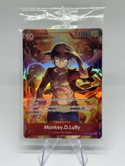 Monkey.D.Luffy (Treasure Booster Set) ST10-006 One Piece Promotion Card Sealed - Image 1