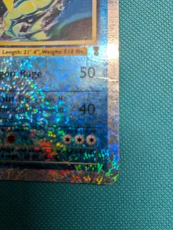 Pokemon Gyrados Holographic Card 12/110 Legendary Collection - Image 4