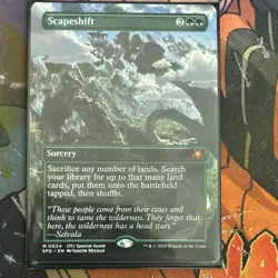 Magic: The Gathering Scapeshift OTJ Special Guest Sorcery Green English 2 Cards - Image 2