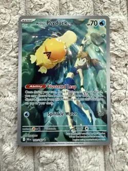 Misty’s Psyduck Full Art Pokemon Card - 193/182 - 2025 Pokemon TCG - Image 1