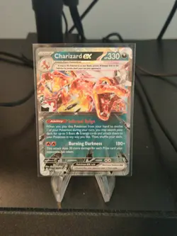 Pokemon Charizard ex 125/197 Stamped Play Promo Prize Pack Series NM/MINT Card - Image 1