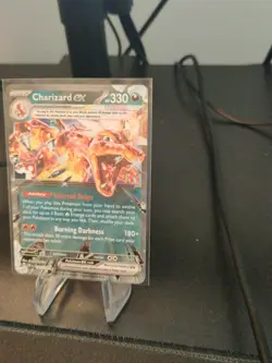 Pokemon Charizard ex 125/197 Stamped Play Promo Prize Pack Series NM/MINT Card - Image 2