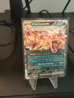 Pokemon Charizard ex 125/197 Stamped Play Promo Prize Pack Series NM/MINT Card - Image 3