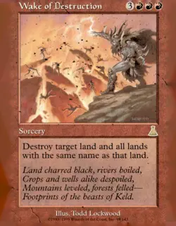 Urza's Destiny #99 Wake of Destruction a - Image 1