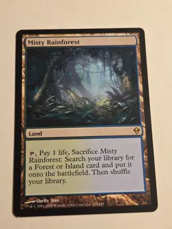 Misty Rainforest X1 ZEN MTG Zendikar - Image 1